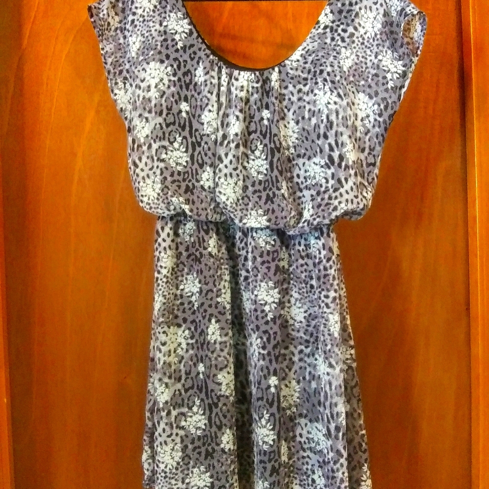 Peaches n Cream short dress scoop neck